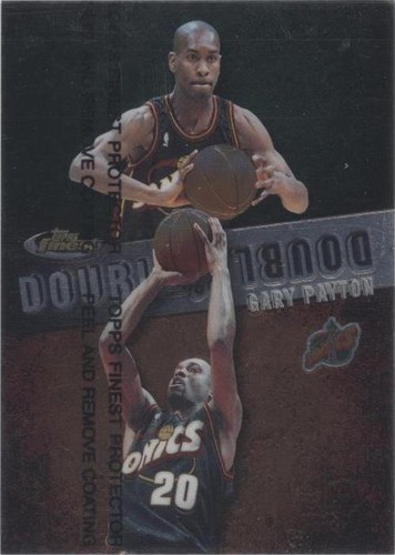 1999-00 Topps Finest - Gary Payton #D15