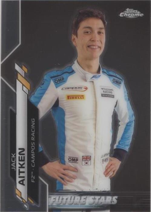 2020 Topps Chrome Formula 1 - Jack Aitken #61