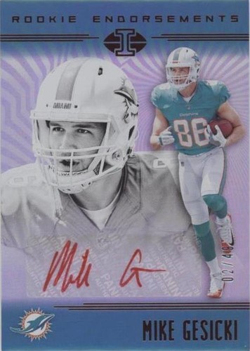 2018 Panini Illusions Mike Gesicki #RE-MG