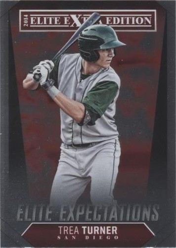2014 Panini Elite Extra Edition - Trea Turner #10
