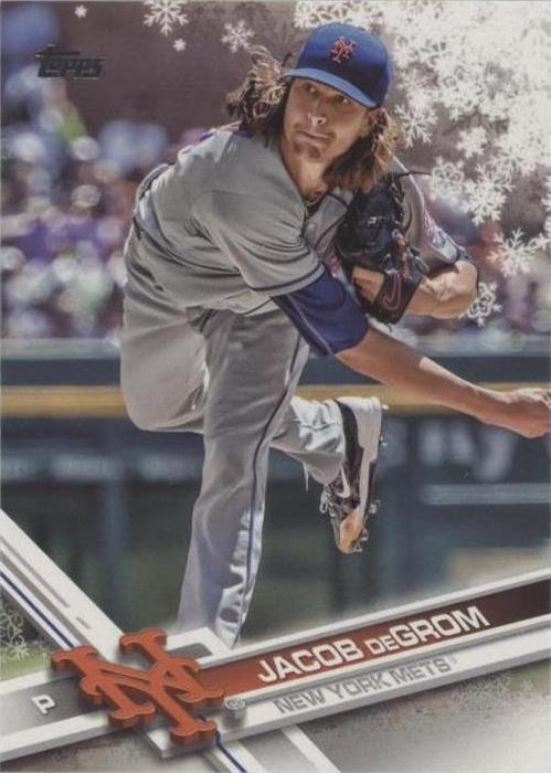 2017 Topps Holiday - Jacob deGrom #HMW177
