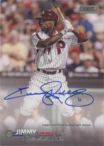 2023 Topps Stadium Club - Jimmy Rollins #SCBA-JR