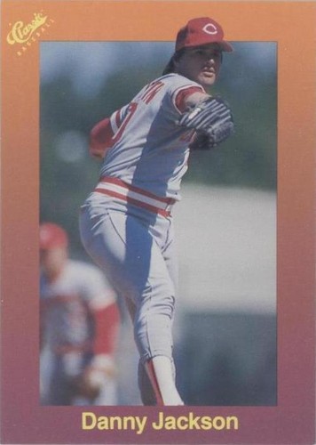 1989 Classic Update Orange Travel Edition - Danny Jackson #123