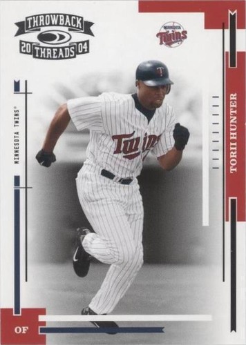 2004 Donruss Throwback Threads - Torii Hunter #116