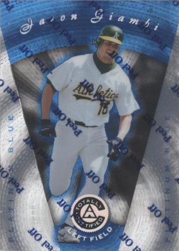 1997 Pinnacle Totally Certified - Jason Giambi #101