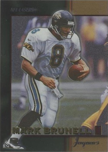 1996 Score Board NFL Lasers Mark Brunell #23