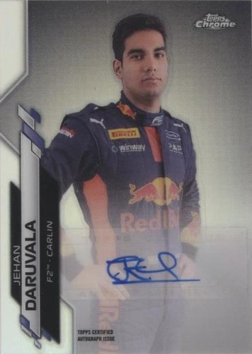 2020 Topps Chrome Formula 1 - Jehan Daruvala #F1A-JD