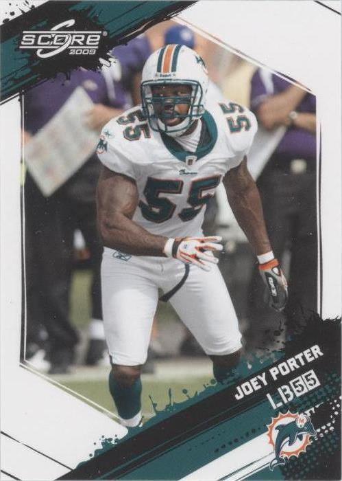 2009 Score Joey Porter #155