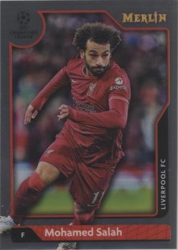 世界199枚限定！22-23 Topps SALAH サラー パラレルカード Mohamed Salah 2022-23 Topps Merlin /199 | eBay