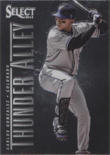 2013 Panini Select - Carlos Gonzalez #TA9
