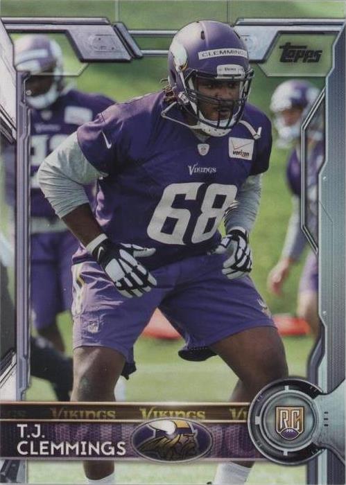 2015 Topps T.J. Clemmings #425