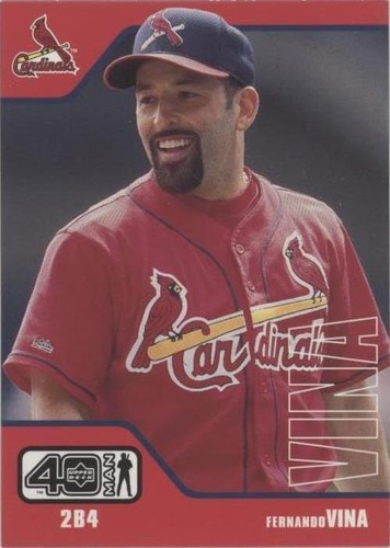 2002 Upper Deck 40 Man - Fernando Vina #568