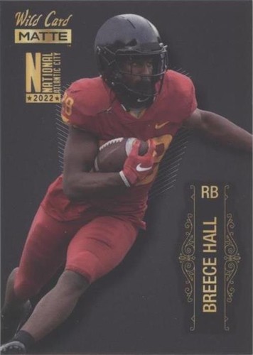 2022 Wild Card MATTE National Convention Breece Hall #MBN-4