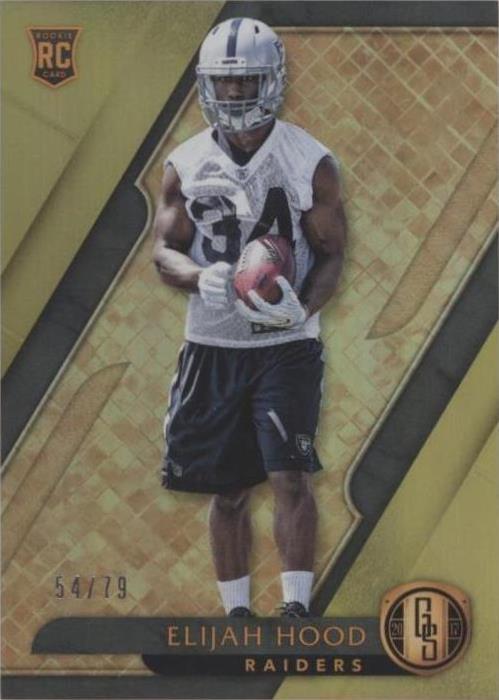 2017 Panini Gold Standard Elijah Hood #152