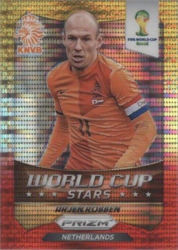ARJEN ROBBEN 2014 PANINI PRIZM WORLD CUP STARS CARD #20 | eBay