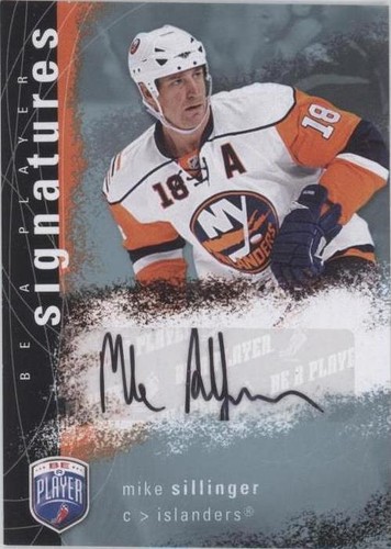 2007-08 Upper Deck Be a Player - Mike Sillinger #S-SI