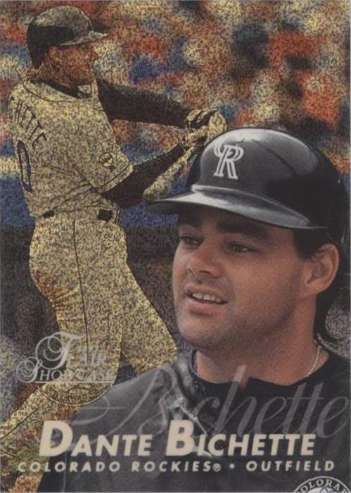 Flair Showcase 1997 - Dante Bichette #110