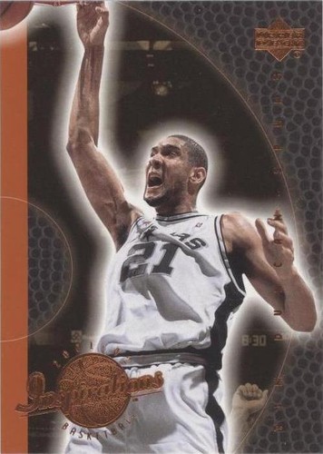 2001-02 Upper Deck Inspirations - Tim Duncan #76