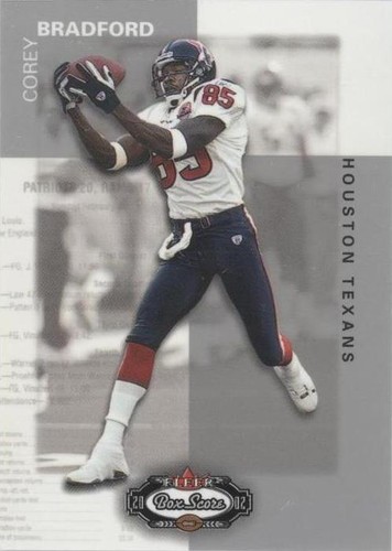 2002 Fleer Box Score Corey Bradford #84