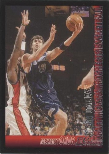 2005-06 Bowman Draft Picks & Prospects - Mehmet Okur #64
