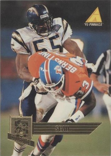 1995 Pinnacle Club Collection Junior Seau #219