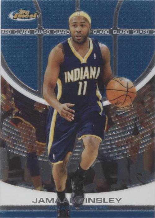 2005-06 Topps Finest - Jamaal Tinsley #76