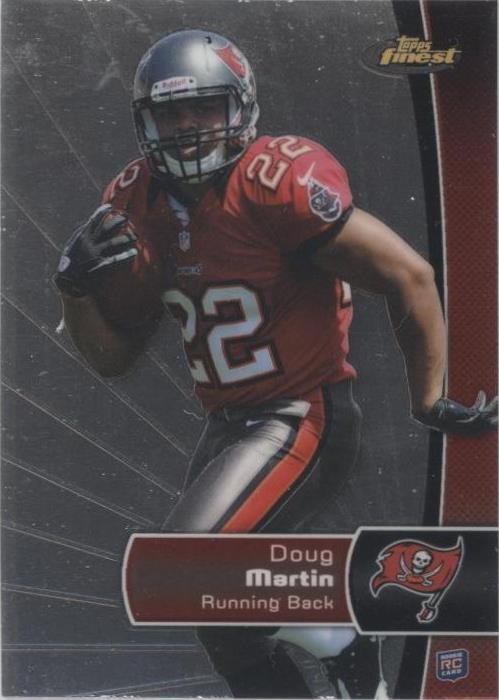 2012 Topps Finest Doug Martin #108