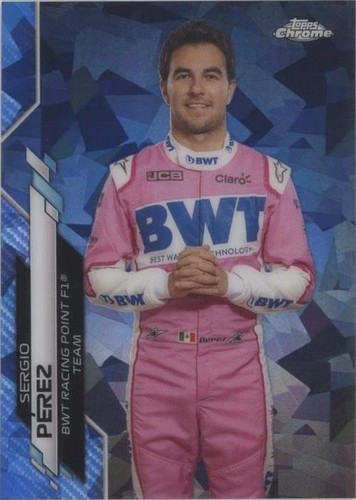 2020 Topps Chrome Sapphire Edition Formula 1 - Sergio Perez #13