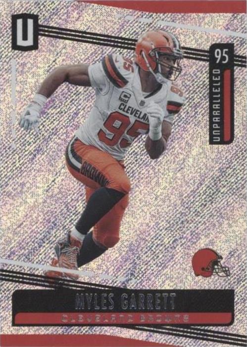 2019 Panini Unparalleled Myles Garrett #49