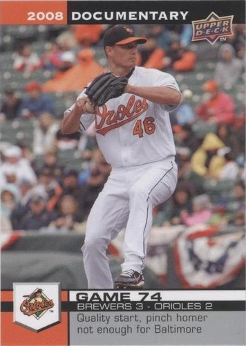 2008 Upper Deck Documentary - Jeremy Guthrie #2134