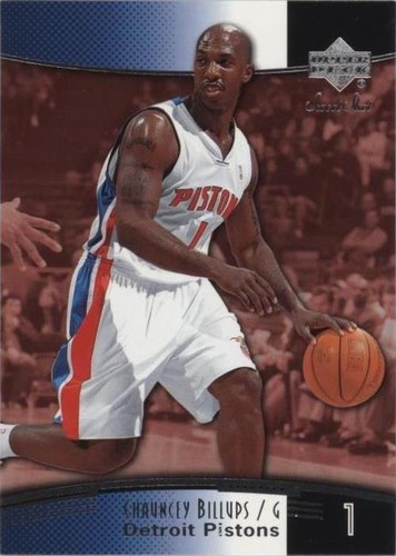 2004-05 Upper Deck Sweet Shot - Chauncey Billups #22
