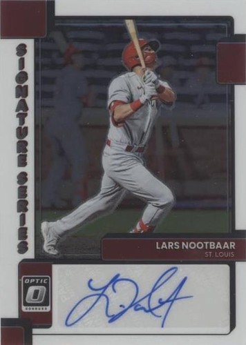 ゲームセンター・ゲームカード 2022 Lars Nootbaar Silver Prizm WBC Auto Lars Nootbaar Autographed Samurai Japan WBC Card Topps