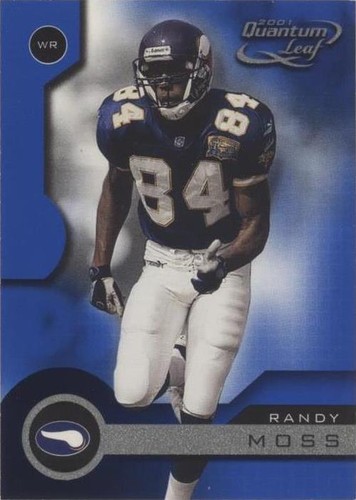 2001 Quantum Leaf Randy Moss #105
