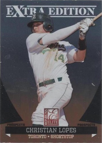 2011 Donruss Elite Extra Edition - Christian Lopes #77