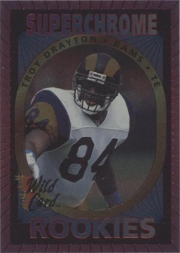 1993 Wild Card Troy Drayton #38