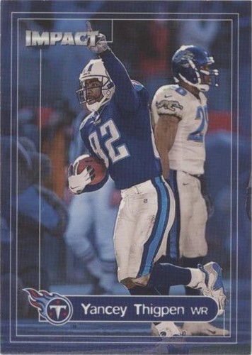 2000 Skybox Impact Yancey Thigpen #55