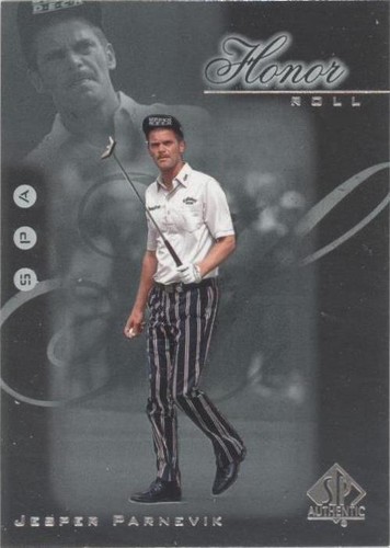2001 SP Authentic - Jesper Parnevik #HR4