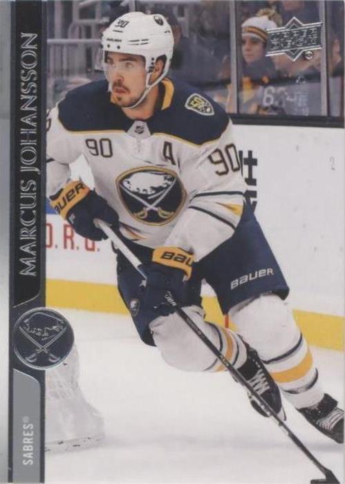 2020-21 Upper Deck - Marcus Johansson #23
