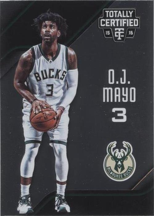 2015-16 Panini Totally Certified - O.J. Mayo #15
