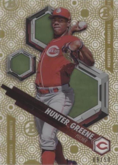 2018 Bowman High Tek - Hunter Greene #PHT-HG