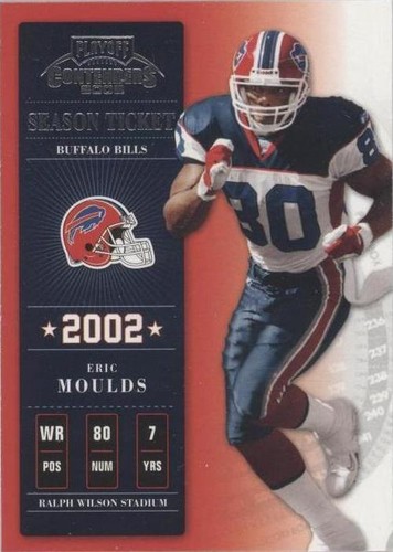 2002 Playoff Contenders Eric Moulds #3