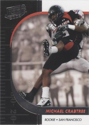 2009 Press Pass Signature Edition Michael Crabtree #19
