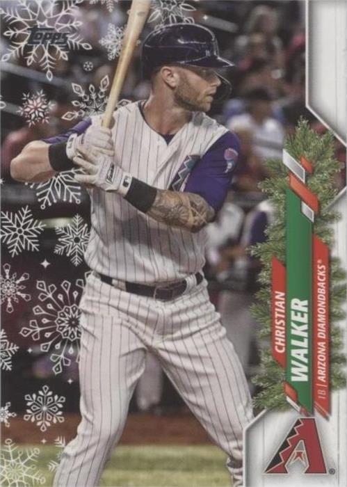 2020 Topps Holiday - Christian Walker #HW141