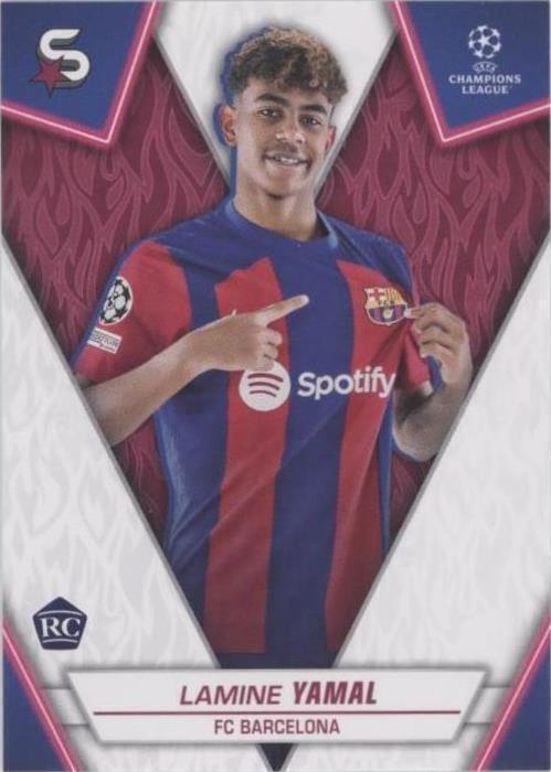 2023-24 Topps Uefa Club Competitions Superstars - Lamine