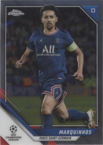 2021-22 Topps Chrome UCL Marquinhos #144