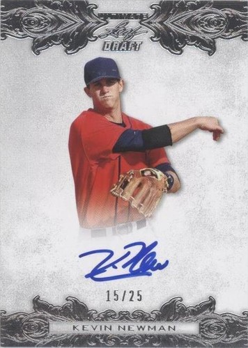 2015 Leaf Ultimate Draft - Kevin Newman #BA-KN1