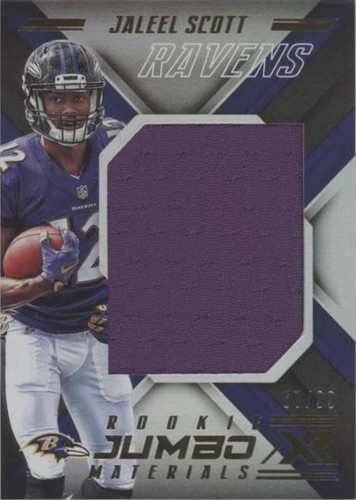 2018 Panini XR Jaleel Scott #RJM-35