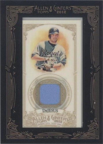 2012 Topps Allen & Ginter's - David DeJesus #AGR-DD