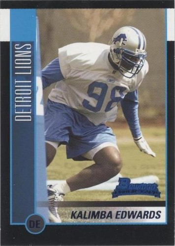 2002 Bowman Kalimba Edwards #129