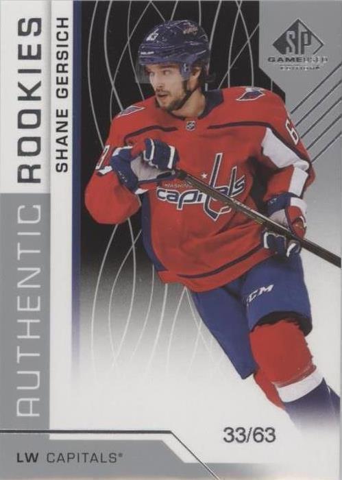 2018-19 Upper Deck SP Game Used - Shane Gersich #159